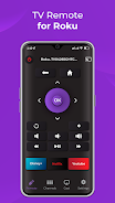 Remote Control for RokuTV Captura de pantalla 1