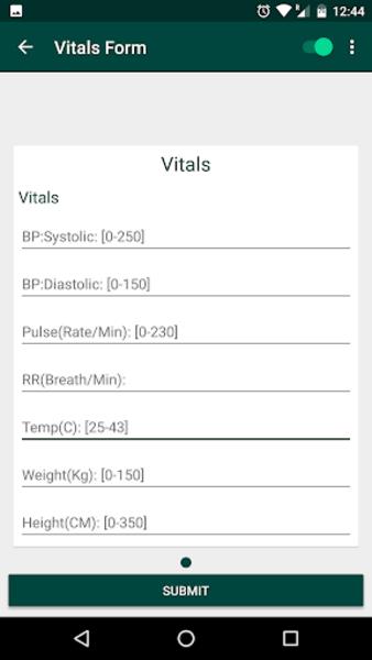 OpenMRS Android Client ဖန်သားပြင်ဓာတ်ပုံ 4