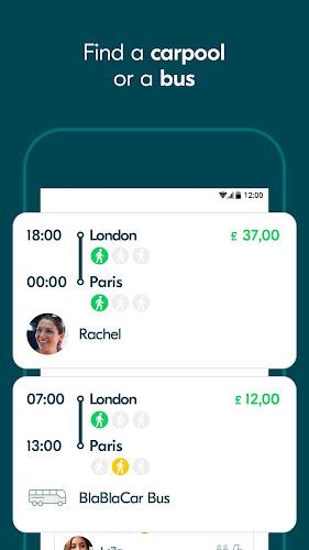 Schermata BlaBlaCar: Carpooling and Bus 2