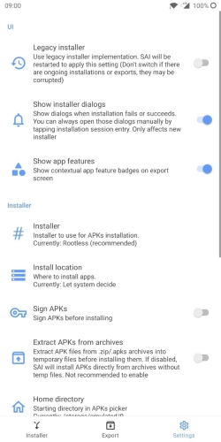 Split APKs Installer (SAI) Captura de pantalla 2