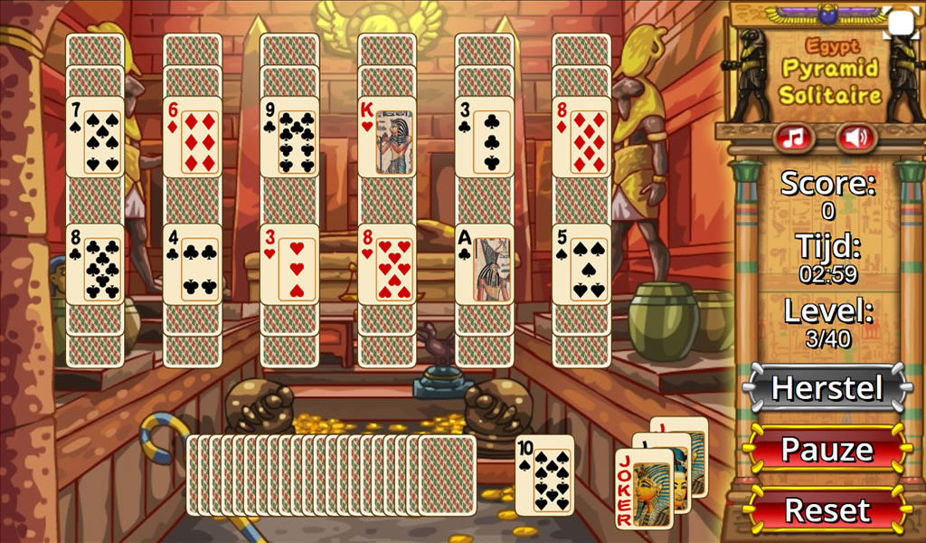 Egypt Pyramid Solitaire Captura de pantalla 3