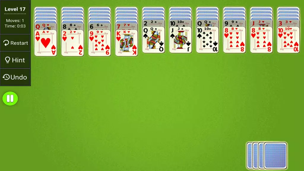 Spider Solitaire Epic 스크린샷 2