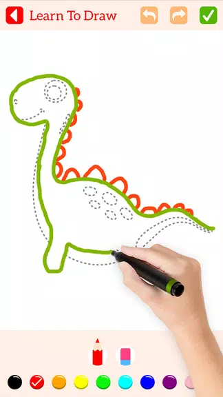 Learn To Draw Animals - Steps Screenshot 2