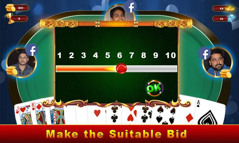 Call Break Gold Spades: Play Original Card Games应用截图第3张