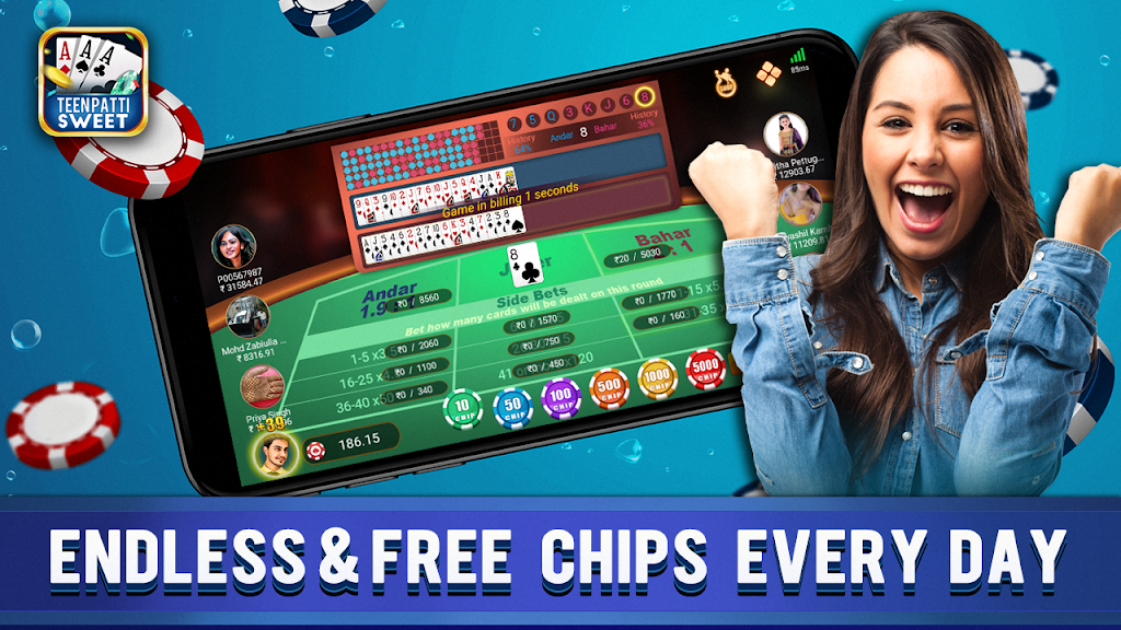 Teen Patti Sweet - 3 Patti Ảnh chụp màn hình 3