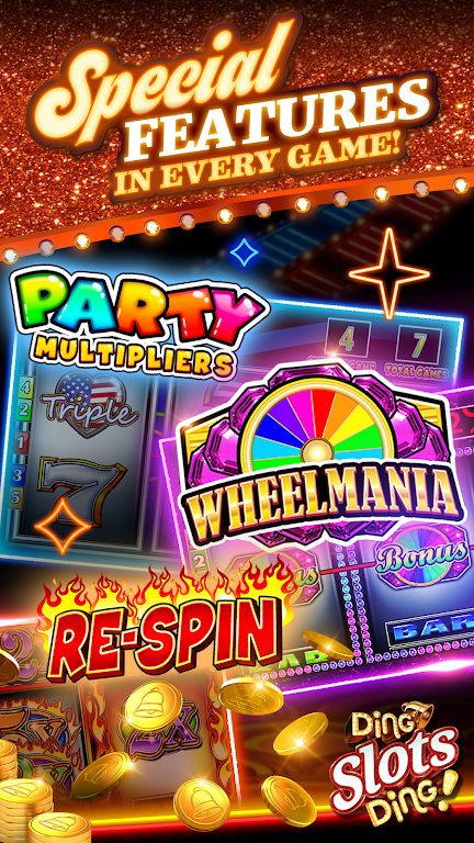 Ding Slots Ding - Classic Casino Slot Machine Game 스크린샷 2