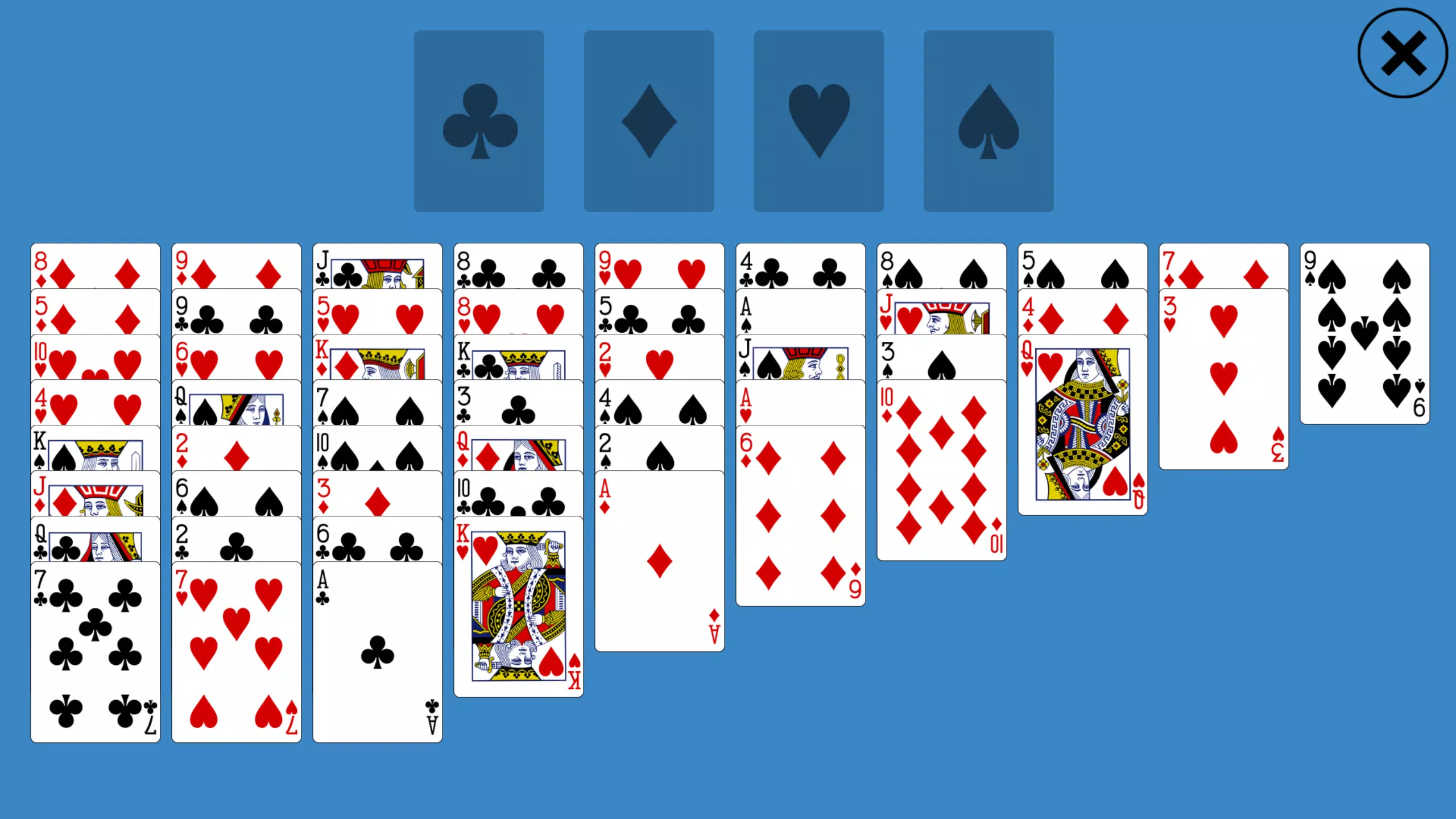 Classic Simple Simon Solitaire Schermafbeelding 1