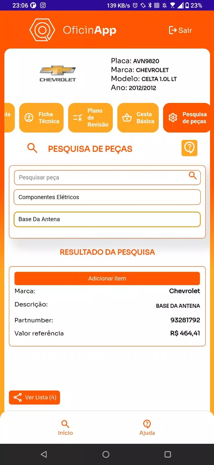OficinApp Screenshot 1