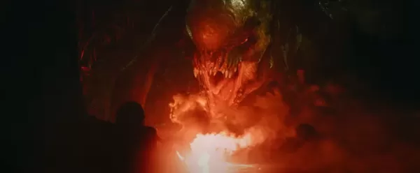 This is the Distortus Rex, aka the D-Rex. Rancor vibes?