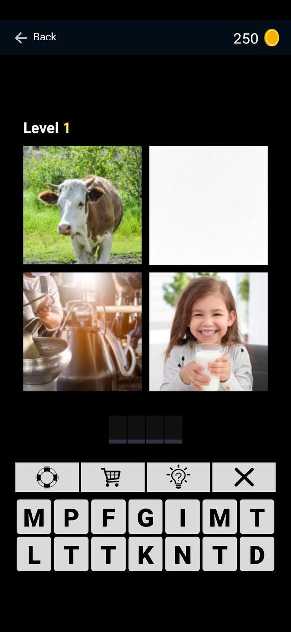 Puzzle: 4 pics 1 word offline 스크린샷 3