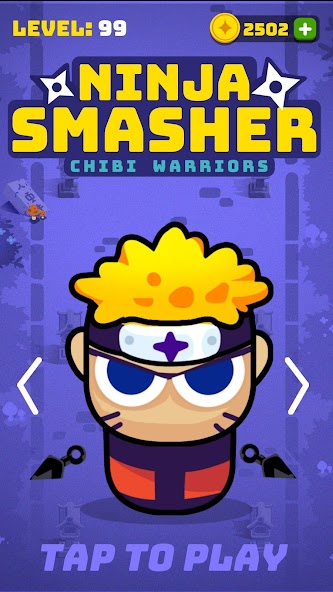 Ninja Smasher Mod Captura de tela 1