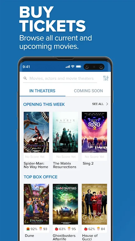 Flixster Скриншот 1