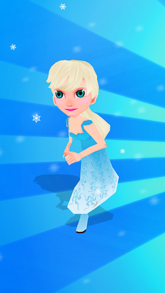 Subway Icy Princess Rush Mod Captura de pantalla 4