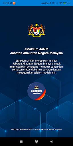 eMaklum JANM Screenshot 1