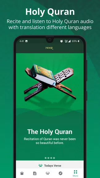 Schermata Noor : Islamic App 1
