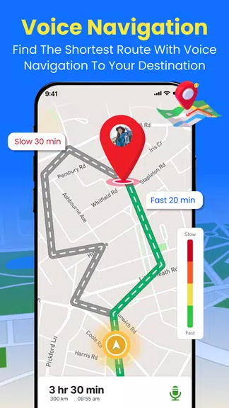 GPS Erde Karte Live Navigation Screenshot 2