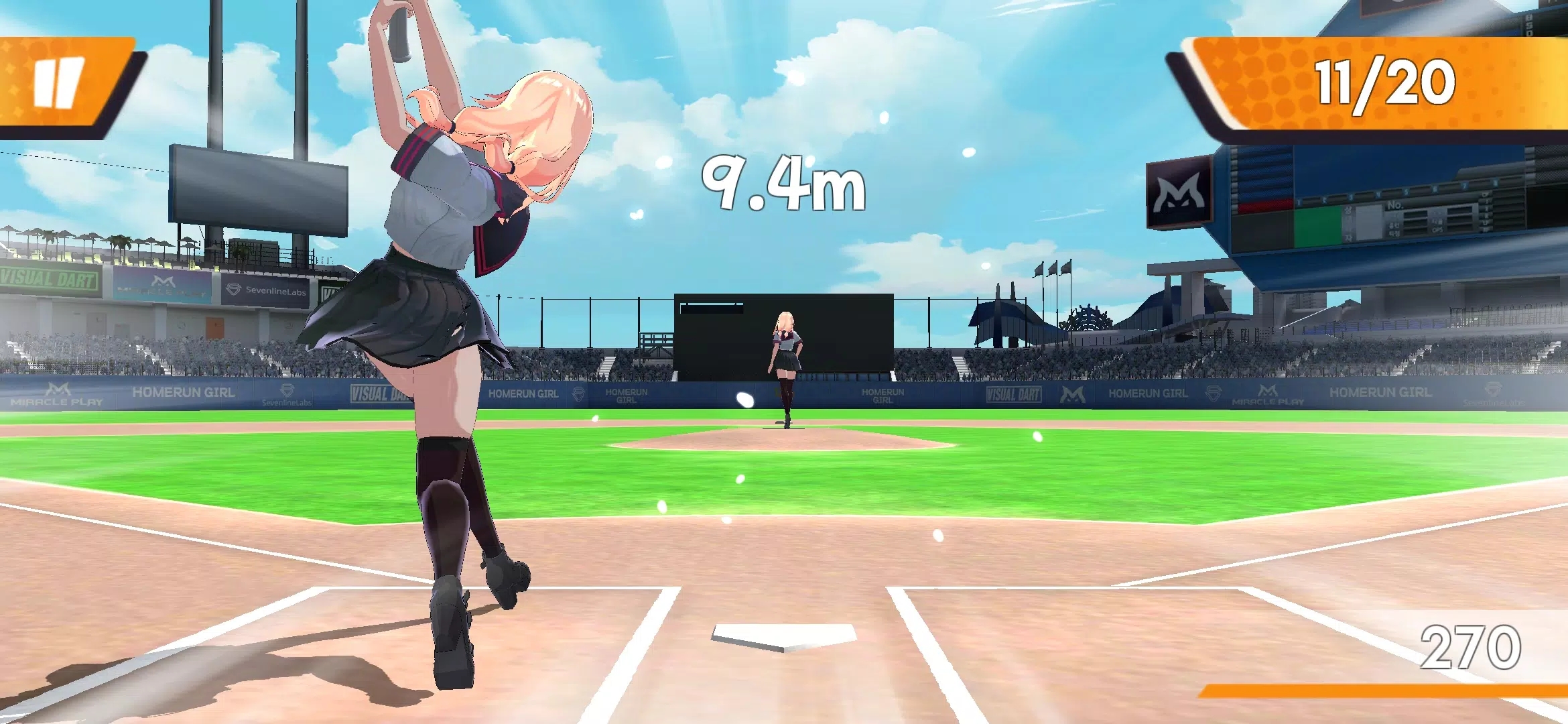 HomeRun Girl 스크린샷 2