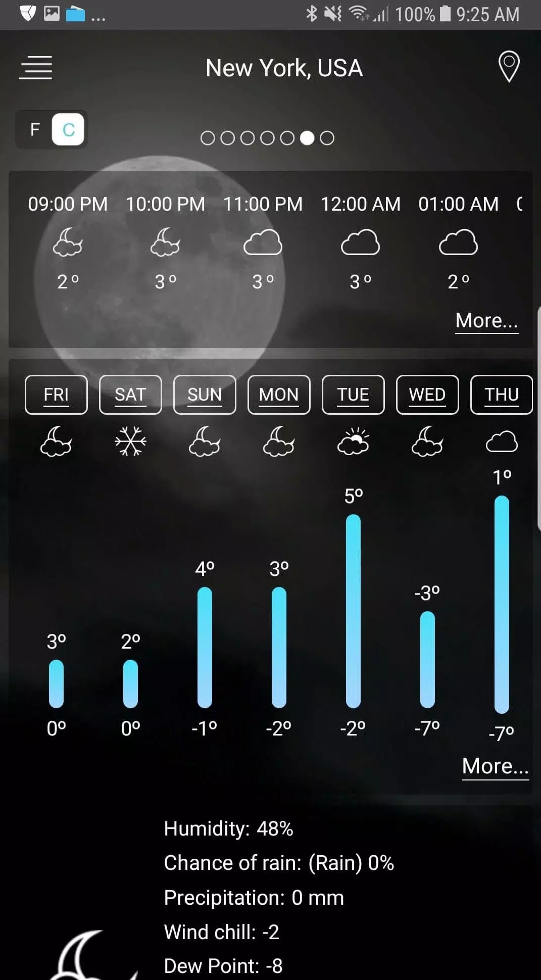 Weather app Screenshot 2