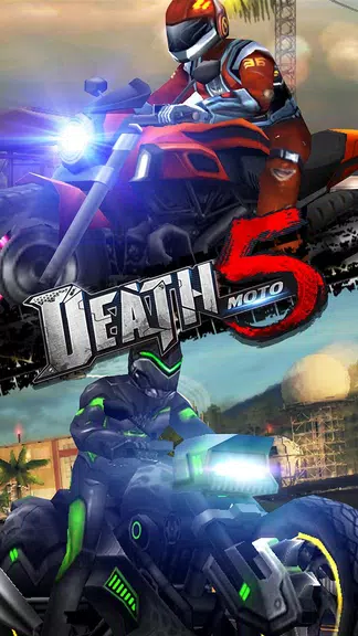 Death Moto 5 :   Racing Game Captura de pantalla 3