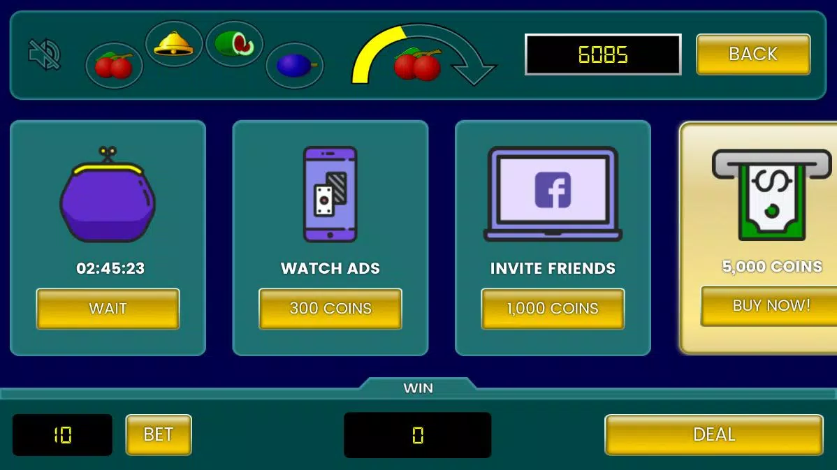 Fruit Poker Classic Screenshot 2
