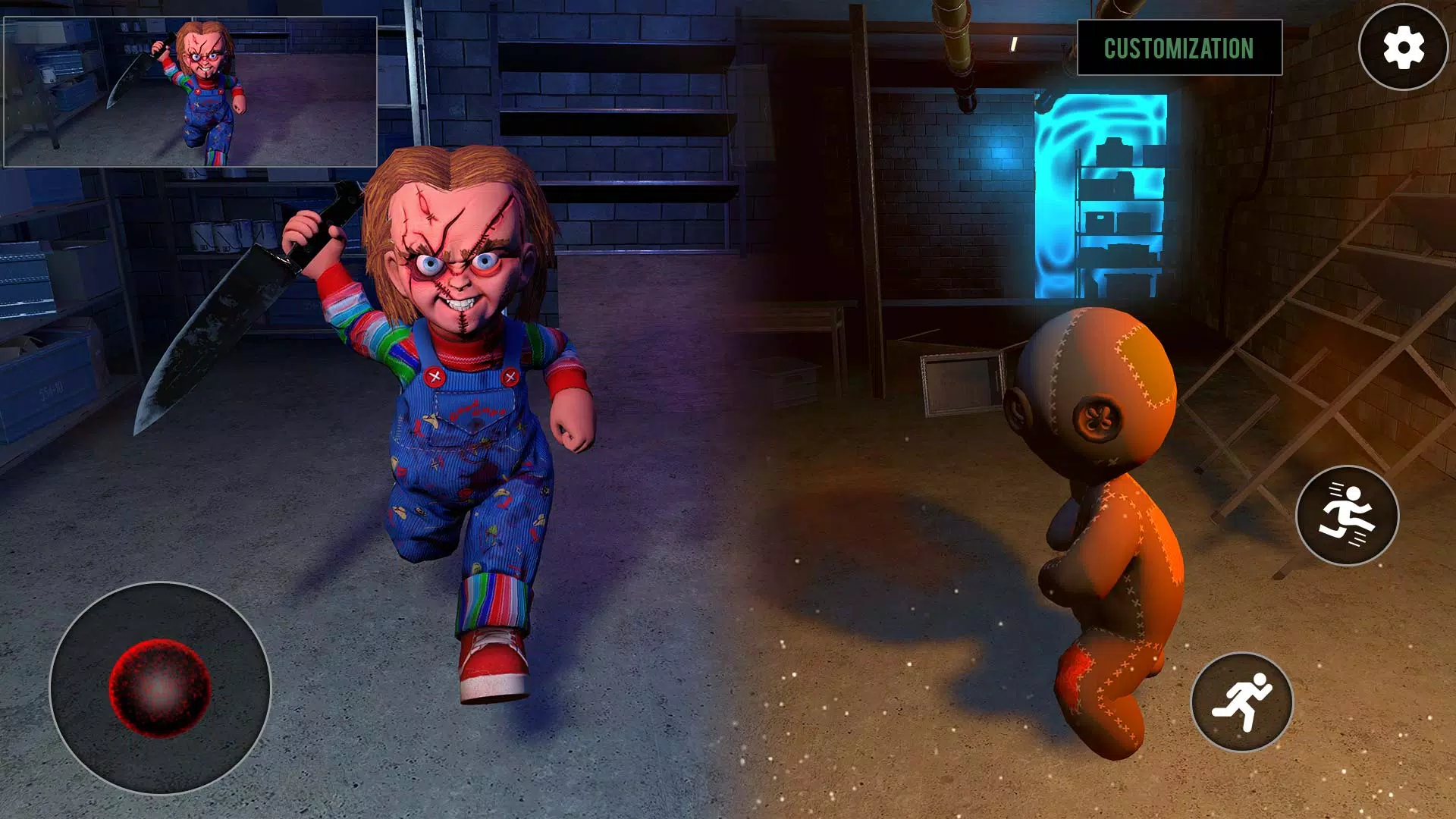 Chucky Doll Run Ghost House ဖန်သားပြင်ဓာတ်ပုံ 1