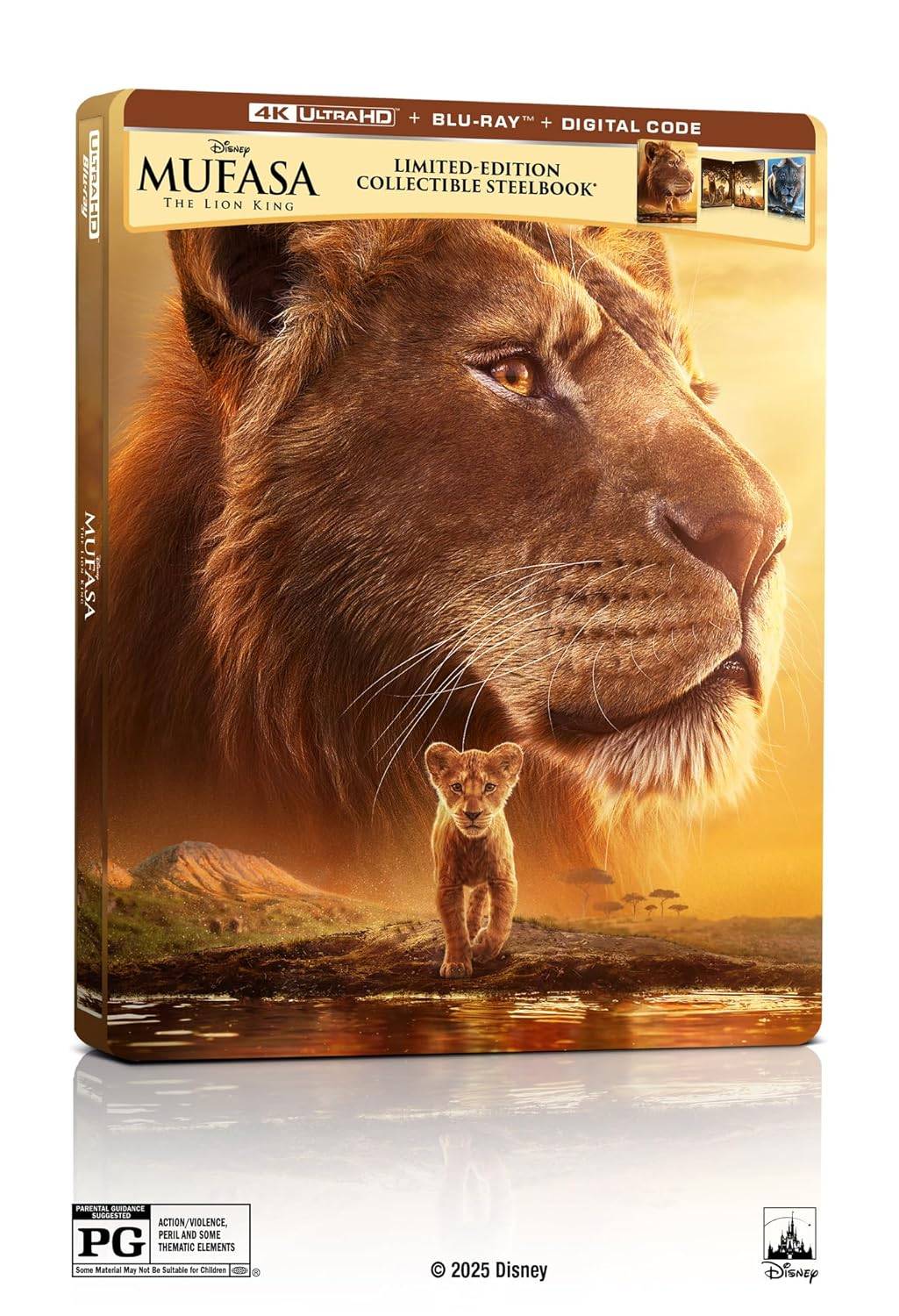 Mufasa的4K Steelbook现在可以预订