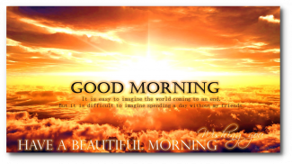 Schermata Good Morning Good Night Nature 1