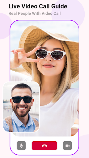 Live Video Call - Random Chat Ảnh chụp màn hình 1