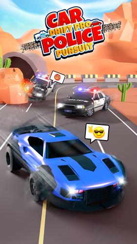 Car Drift Pro - Police Pursuit Capture d’écran 1