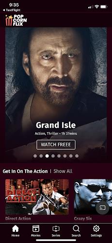 Popcornflix™ – Movies & TV Captura de tela 1