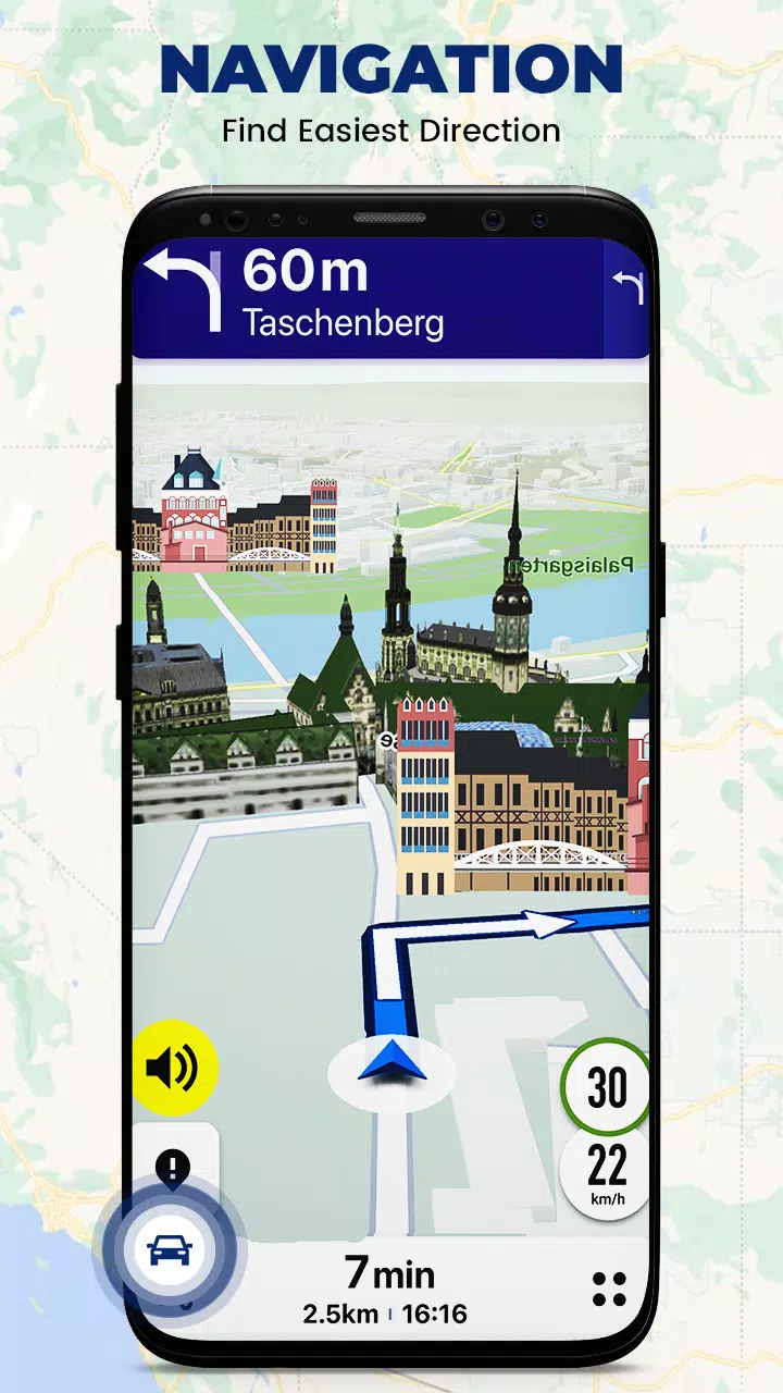 Live Earth Maps & Navigation ဖန်သားပြင်ဓာတ်ပုံ 2