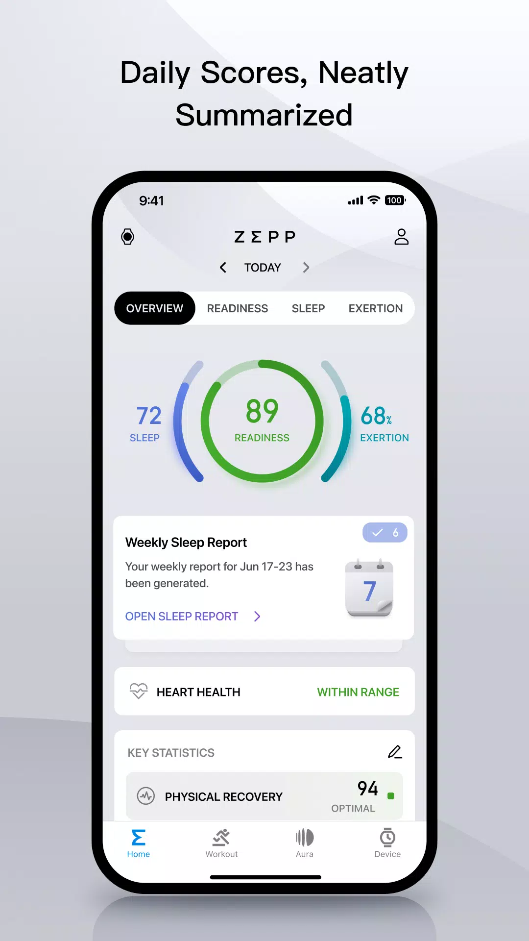Zepp（formerly Amazfit）應用截圖第1張