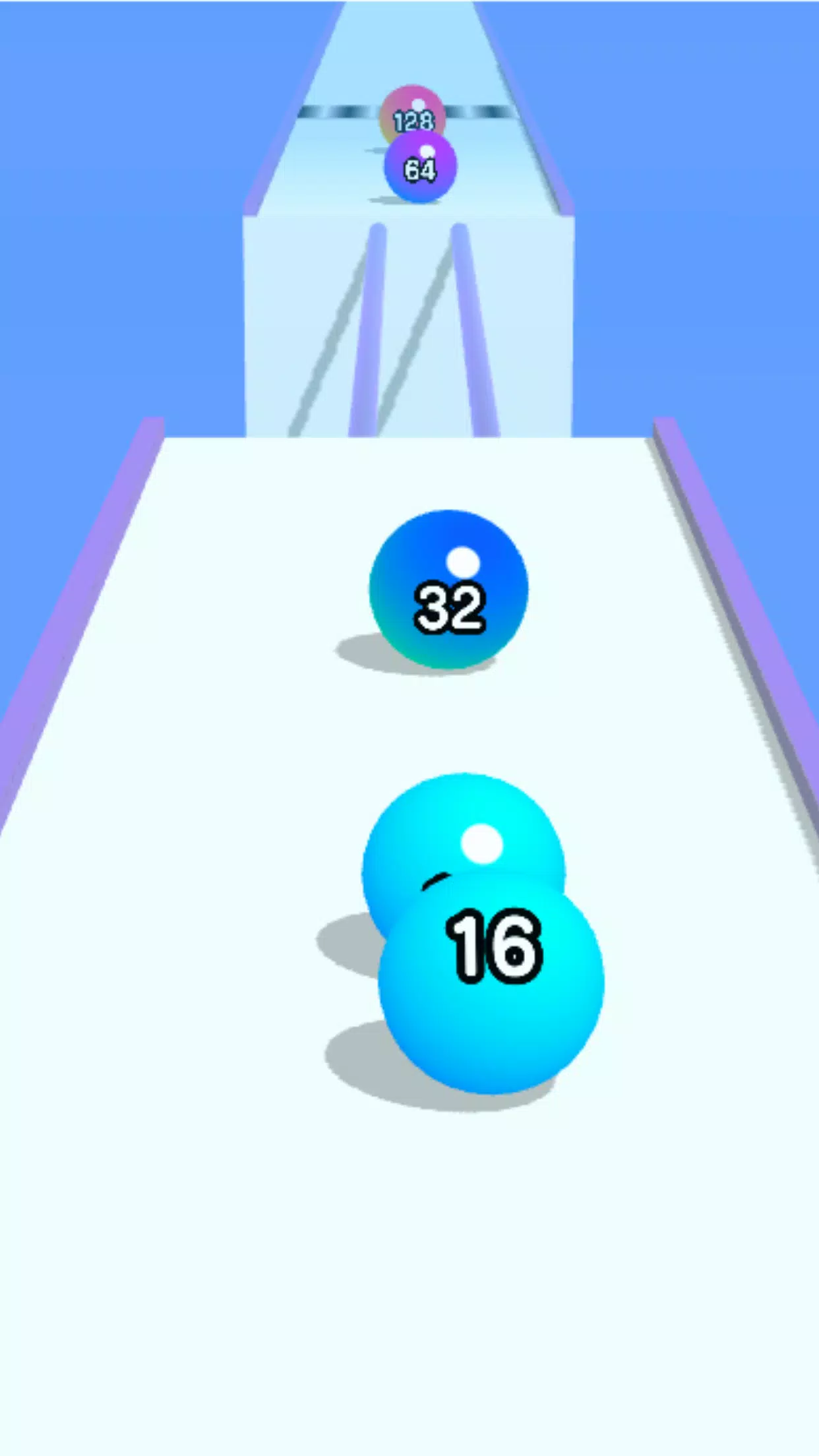 Ball Run 2048: merge number स्क्रीनशॉट 4