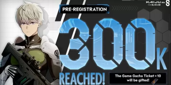 Kaiju No. 8 Game Hits 300k Pre-Registrations