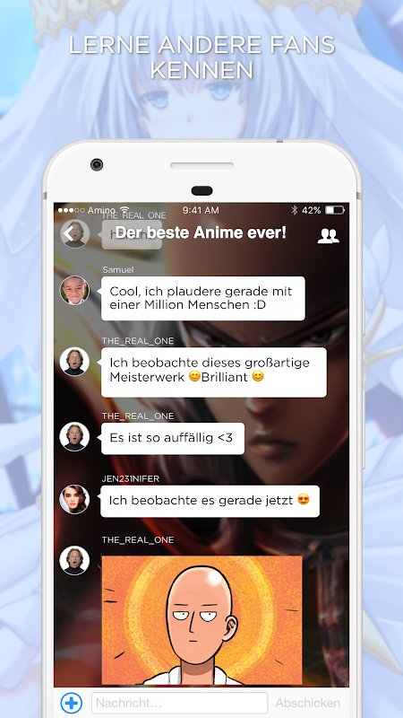Anime und Manga Amino Deutsch Ảnh chụp màn hình 2