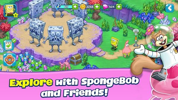 SpongeBob Adventures In A Jam Capture d’écran 2