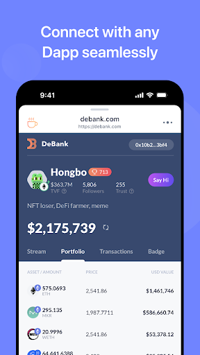 Rabby Wallet Ảnh chụp màn hình 3