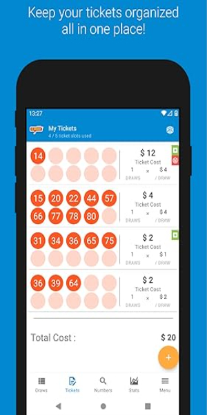 Georgia Lottery Keno : GA Live Results & Tickets应用截图第2张