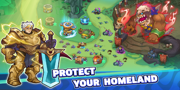 King Of Defense III: TD game Captura de tela 2