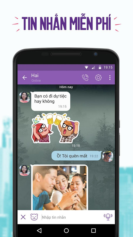 Viber Messenger Ảnh chụp màn hình 3