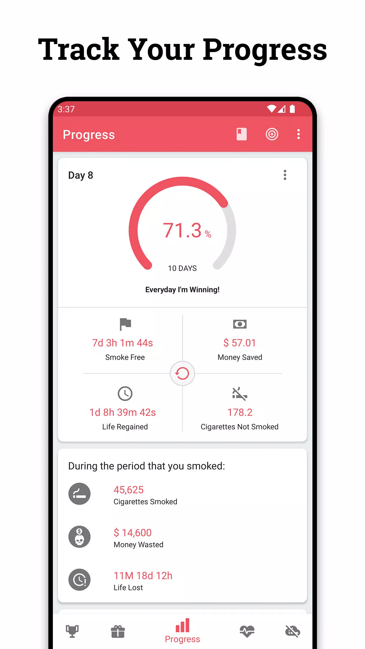 Quit Tracker স্ক্রিনশট 2