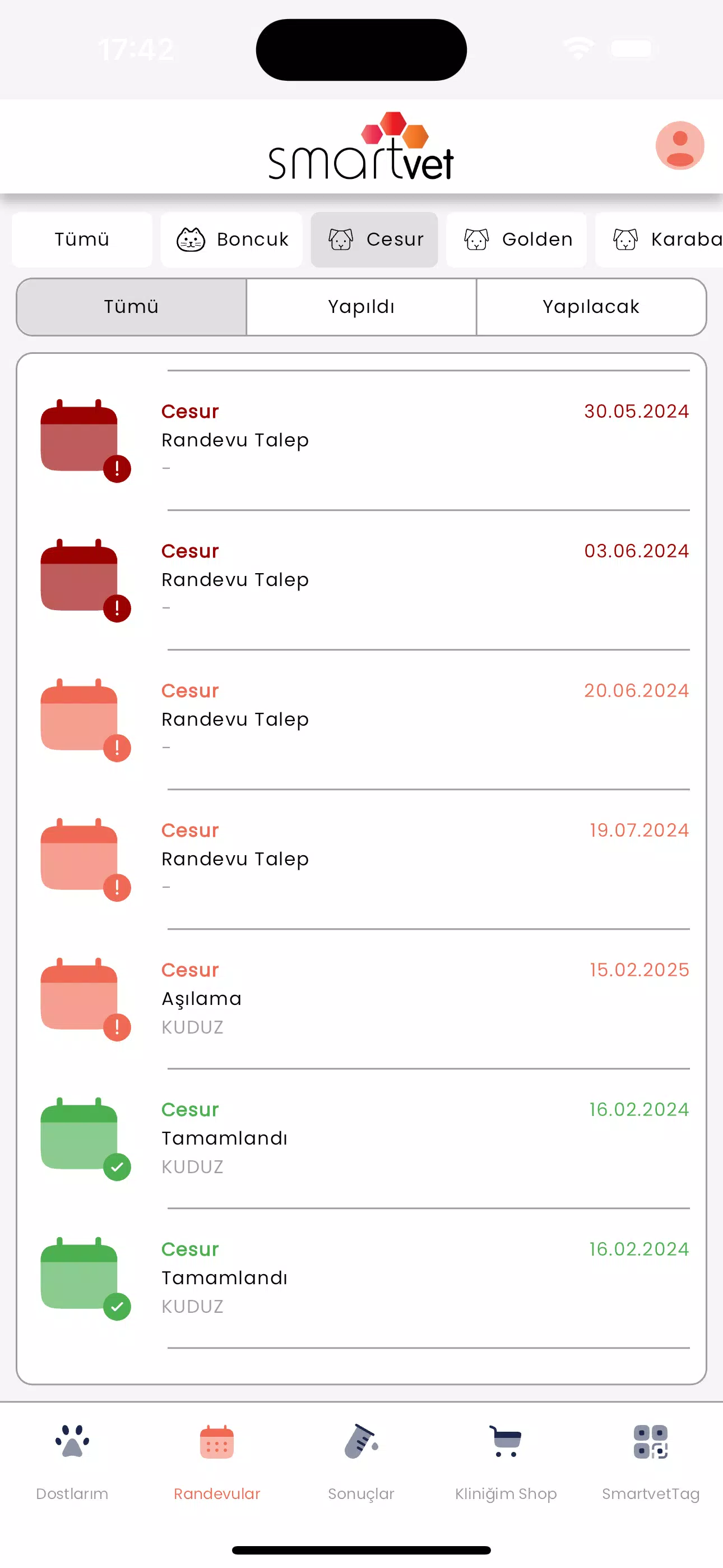 SmartVET Capture d’écran 4