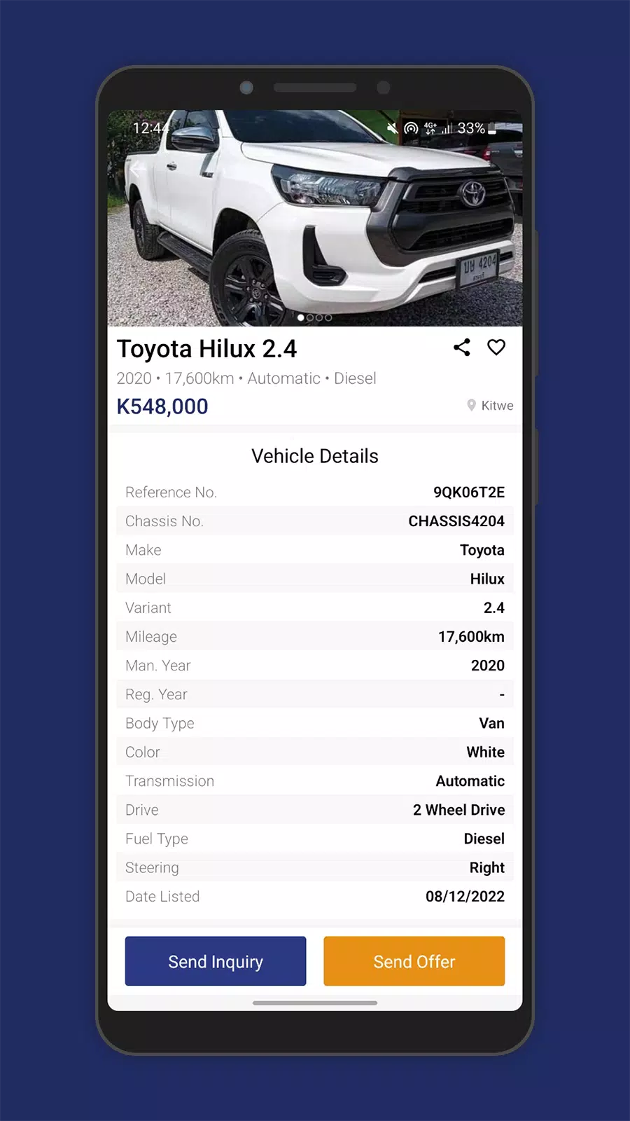 Cars Zambia - Buy & Sell Cars Ảnh chụp màn hình 3