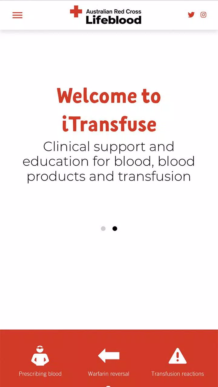 iTransfuse Ảnh chụp màn hình 1
