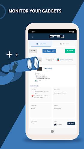 Prey: Find My Phone & Security ภาพหน้าจอ 3