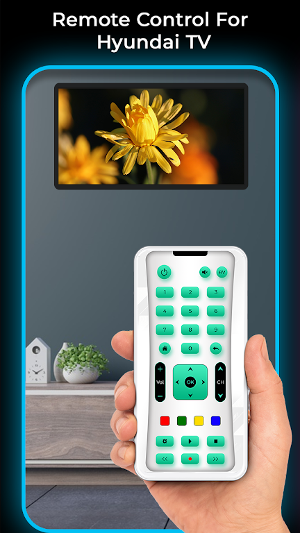 Remote Control For Hyundai TV ဖန်သားပြင်ဓာတ်ပုံ 4