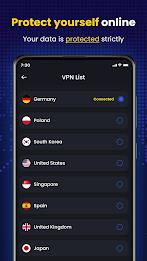 Super VPN: Safe & Secure VPN Captura de pantalla 4