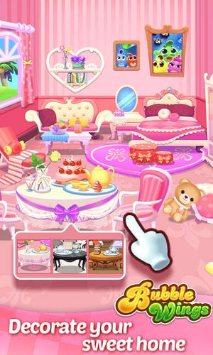 Bubble Wings: bubble shooter Captura de pantalla 3