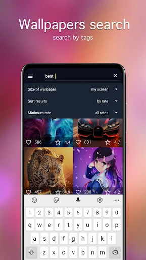 7Fon: Wallpapers & Backgrounds应用截图第1张