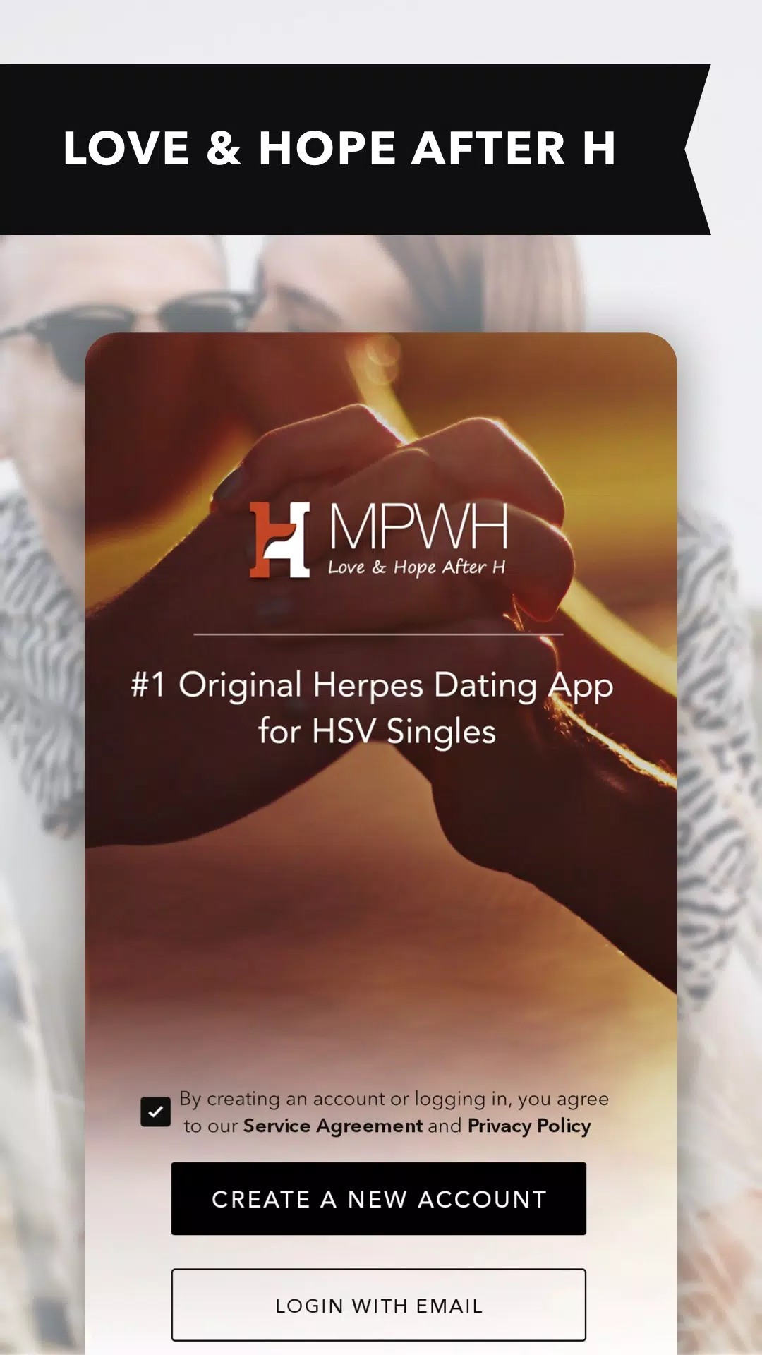 Herpes Positive Singles Dating Capture d’écran 1